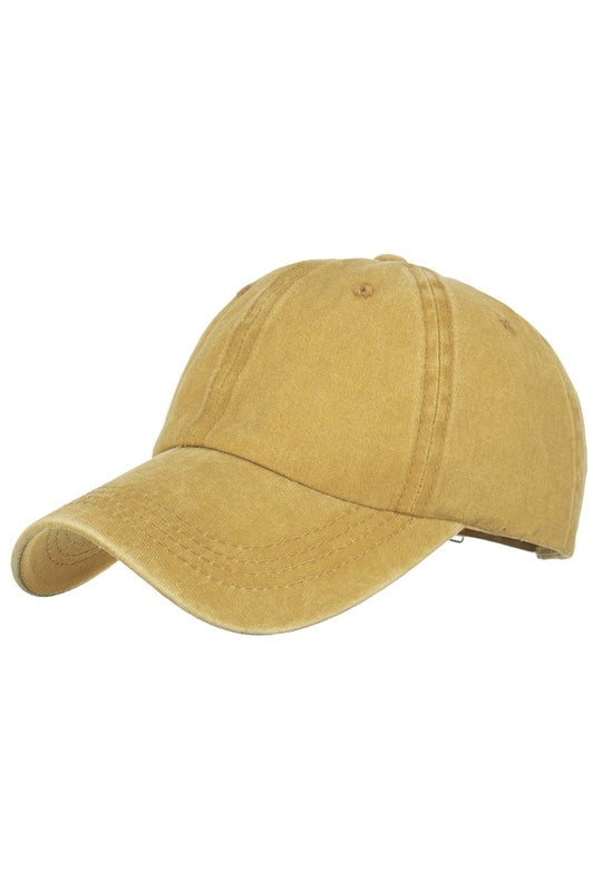 Summer Washed Baseball Cap