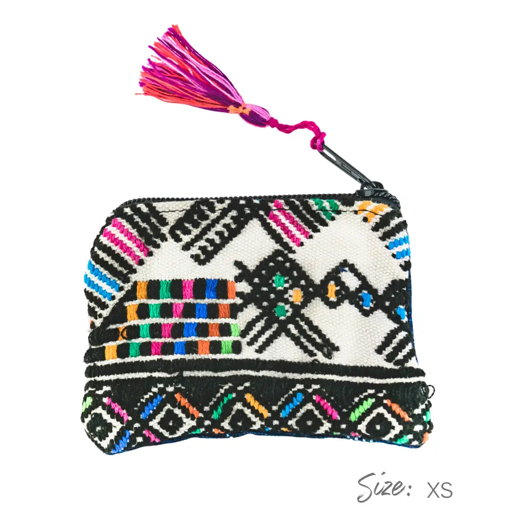 Maya Up-cycled Huipil Cosmetic Bag