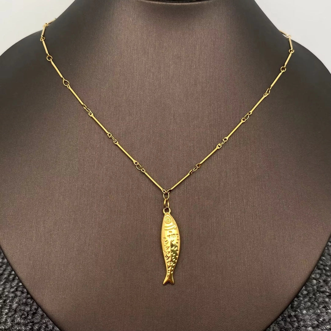 Fish Charm Necklace