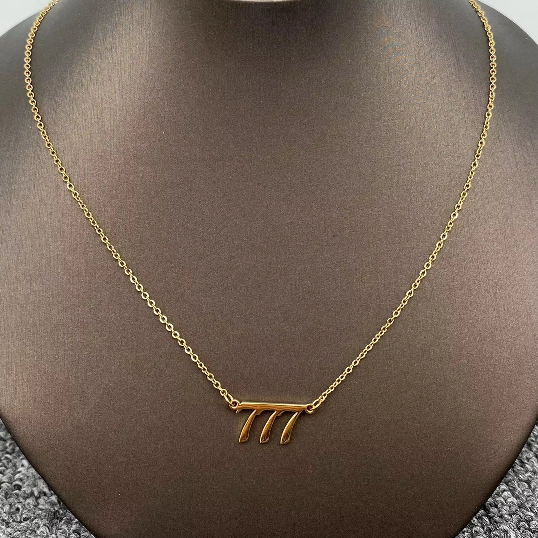 Angel Numbers Necklace