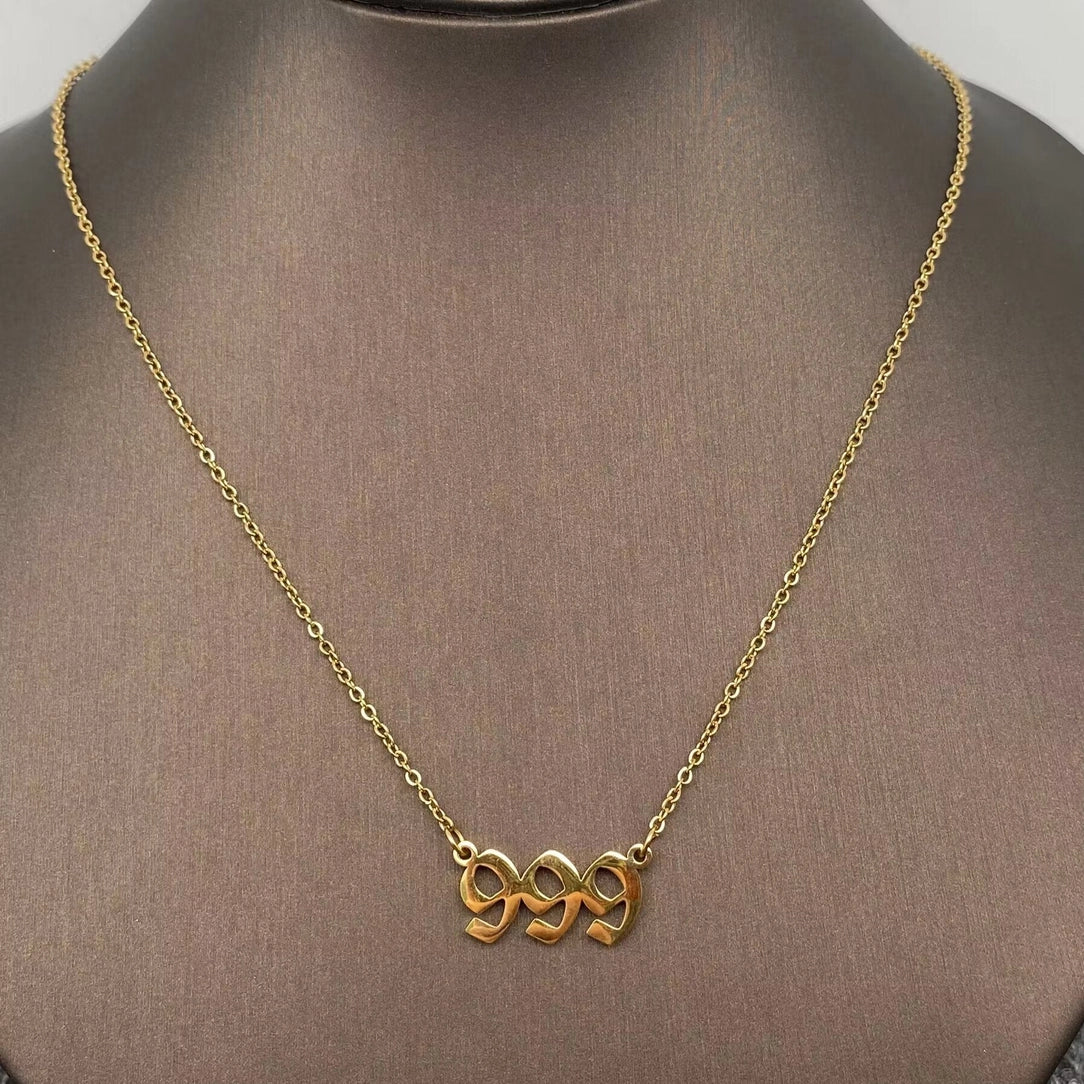 Angel Numbers Necklace