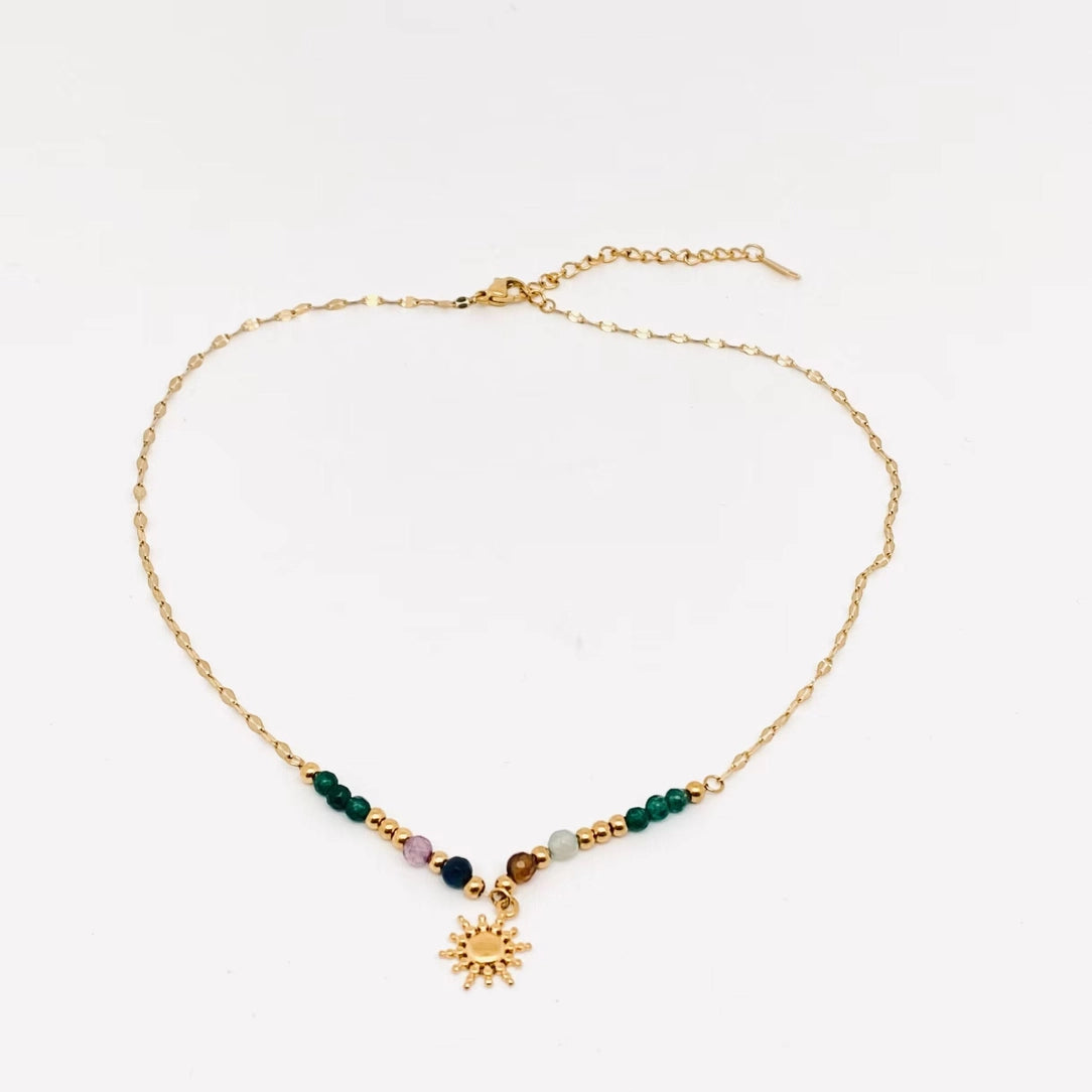 Sun Pendant Necklace