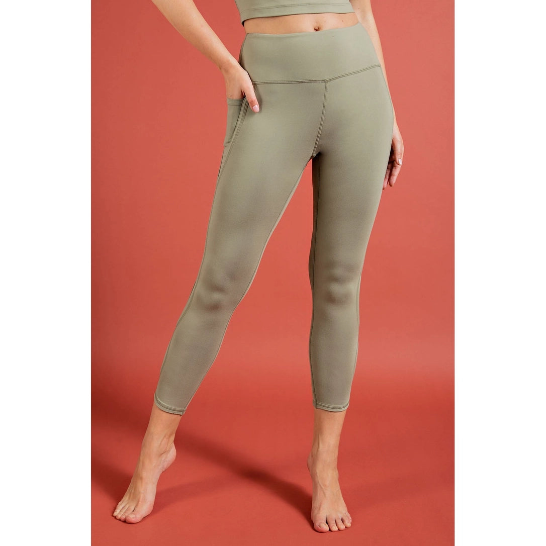 Butter High Rise Cropped Leggings