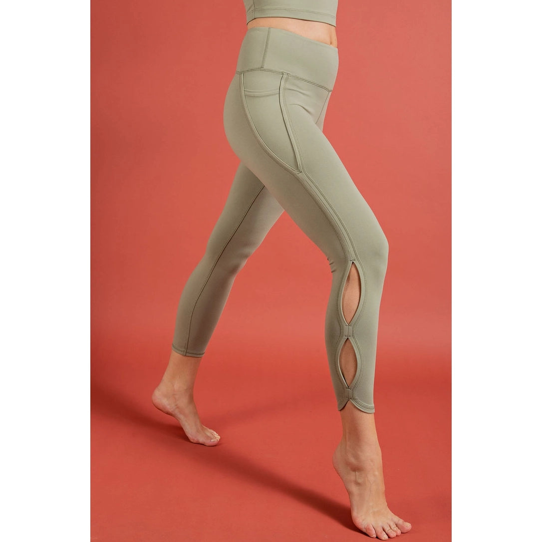 Butter High Rise Cropped Leggings