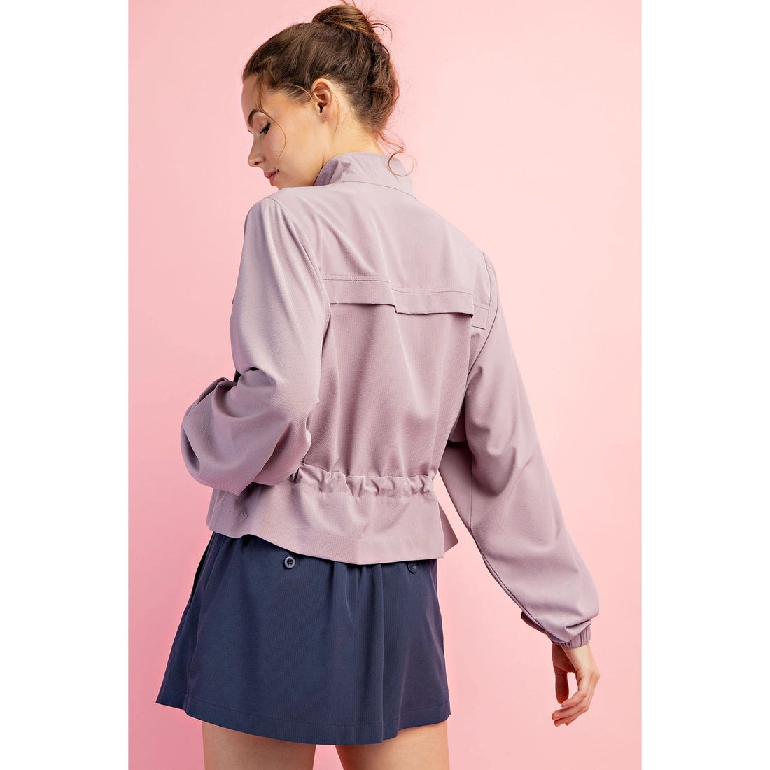 Crinkle Woven Jacket