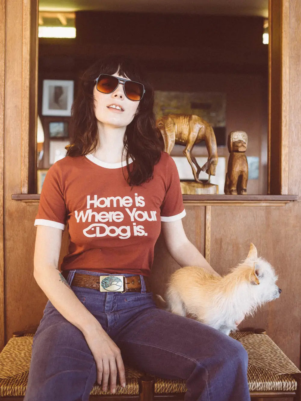 Home Is Where Your Dog Is | Graphic T-Shirt