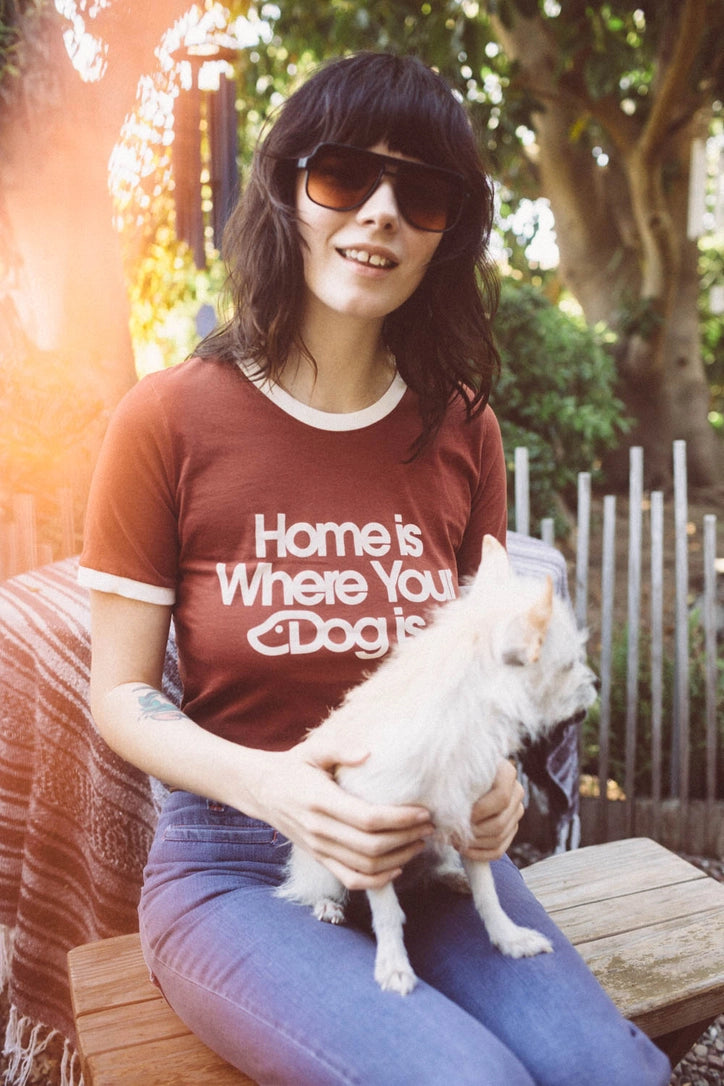 Home Is Where Your Dog Is | Graphic T-Shirt