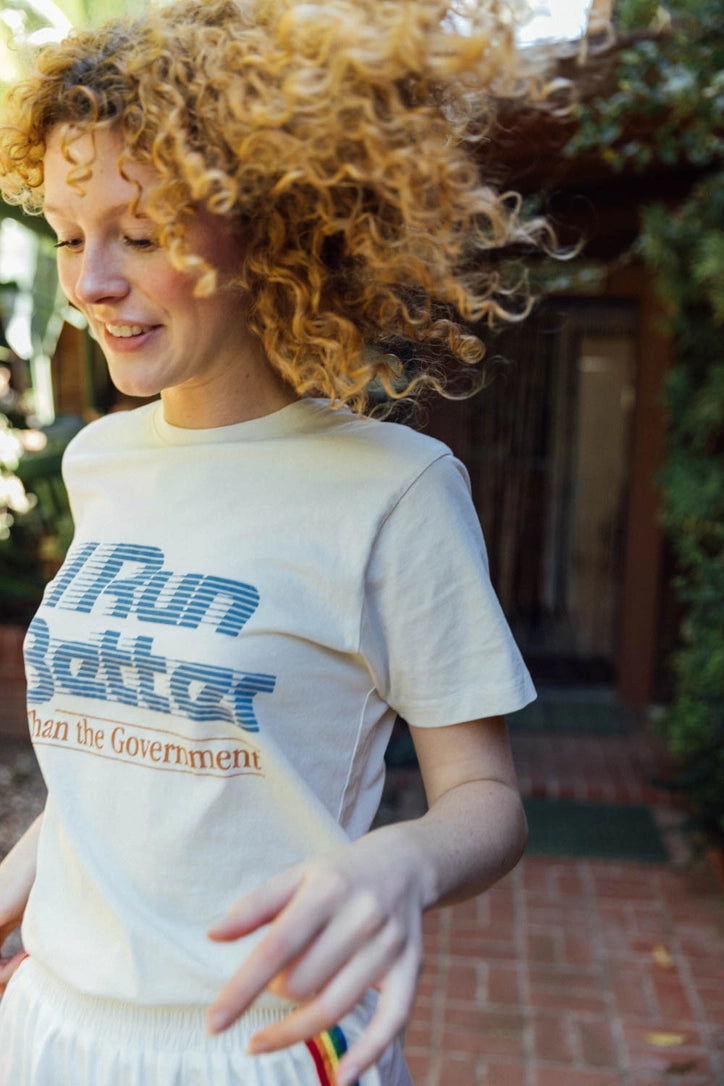I Run Better Than the Government | Graphic T-Shirt