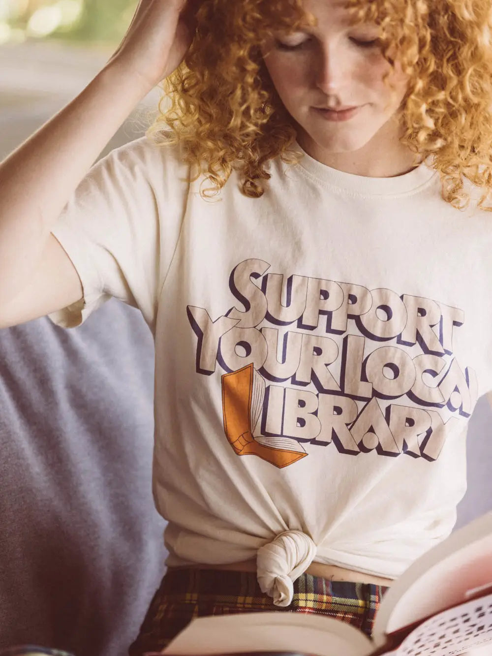 Support Your Local Library | Unisex Graphic T-Shirt